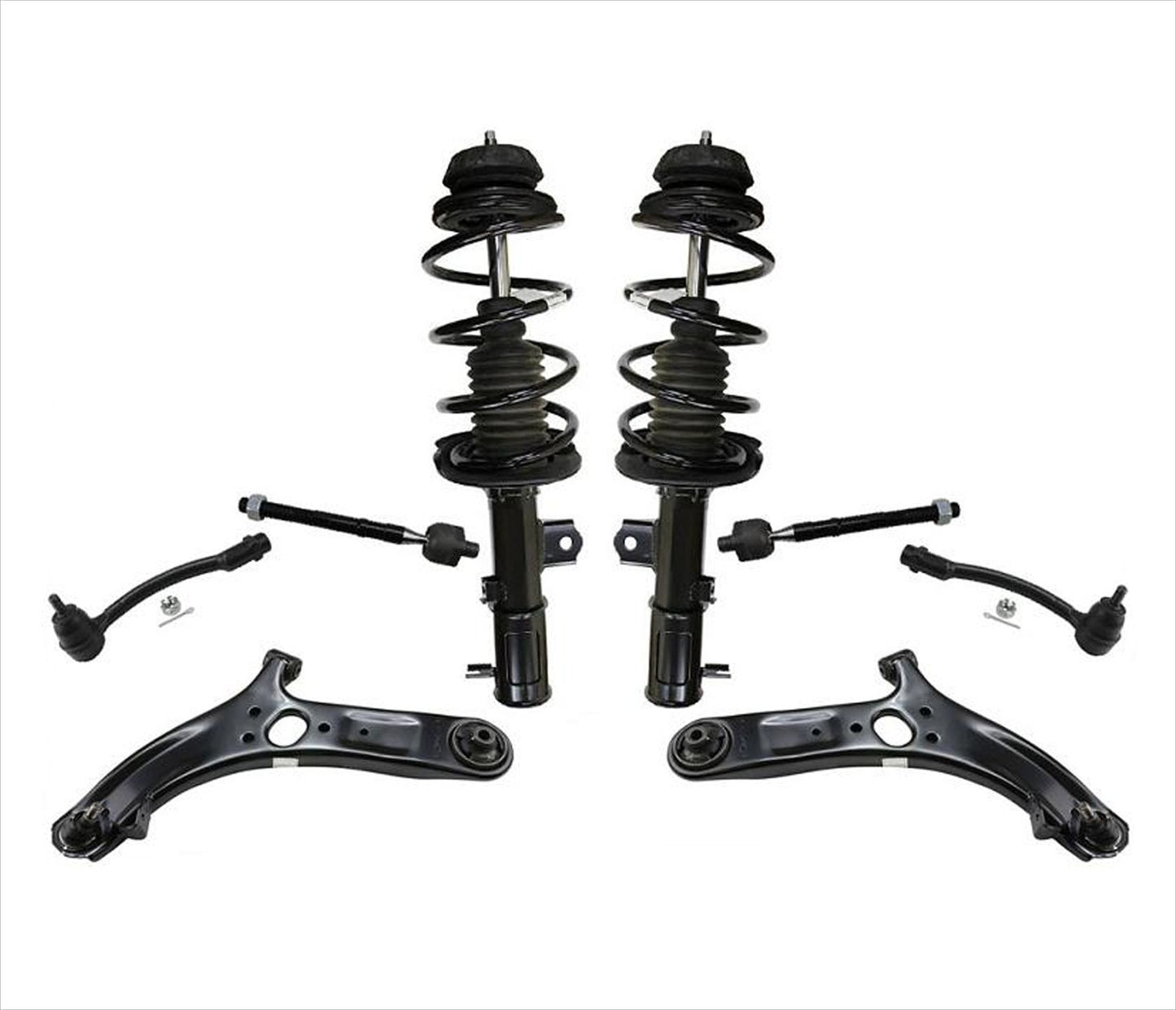 Front Suspenssion & Chassis 8pc for Hyundai Accent 6 Speed Transmission 12-17