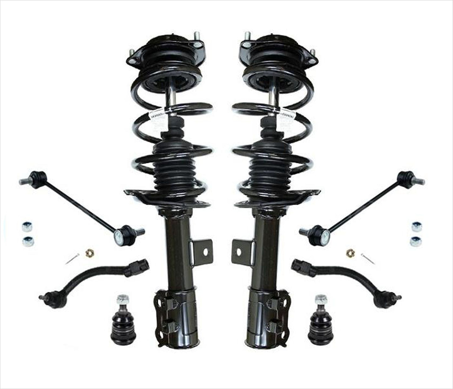 Front Struts 11-16 6 Speed Automatic 4Dr for Hyundai Elantra 1.8L 8pc