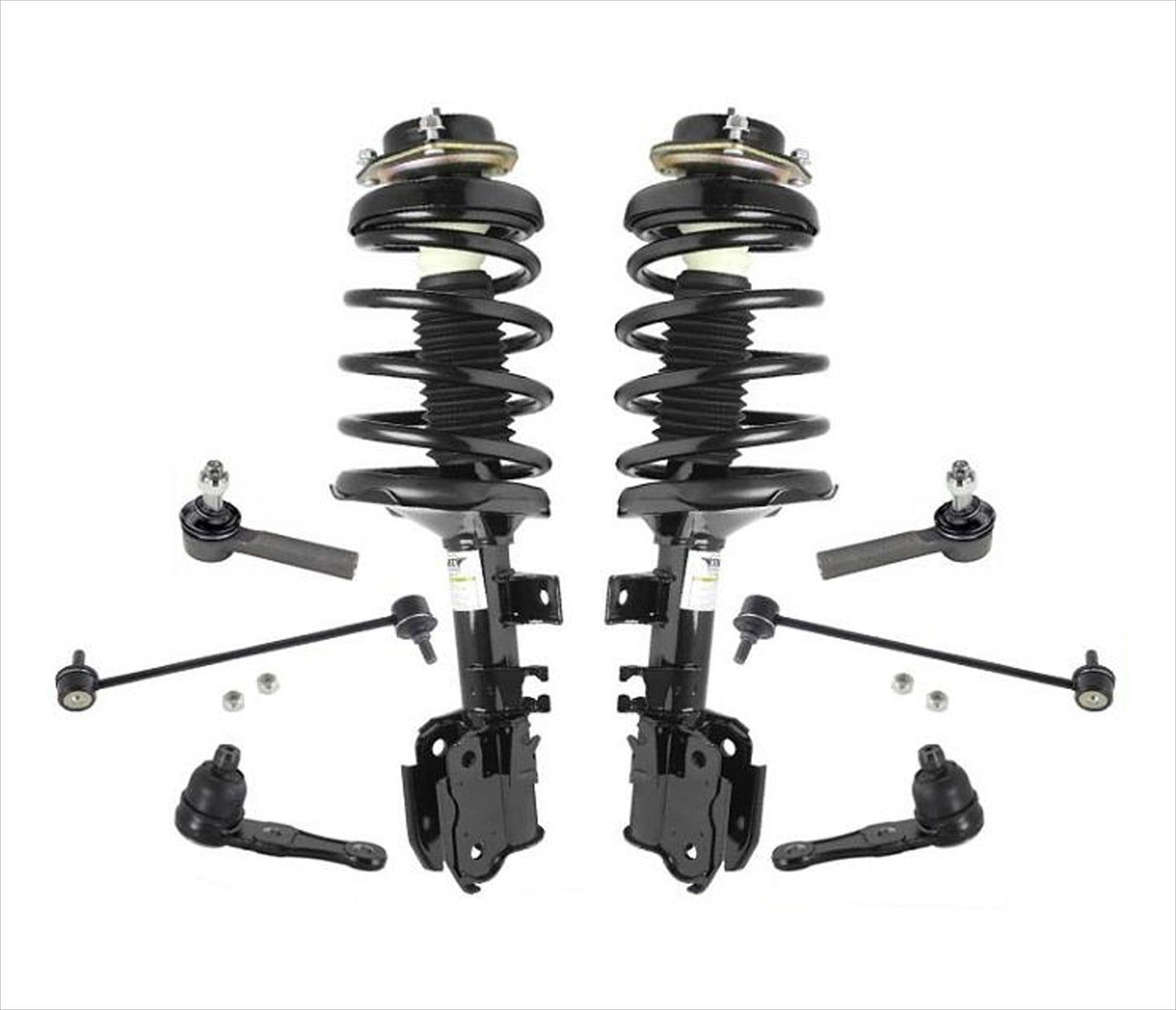 Nuevos puntales de resorte delanteros completos para Kia Spectra 00-04 1.8L Eng chasis 8 piezas
