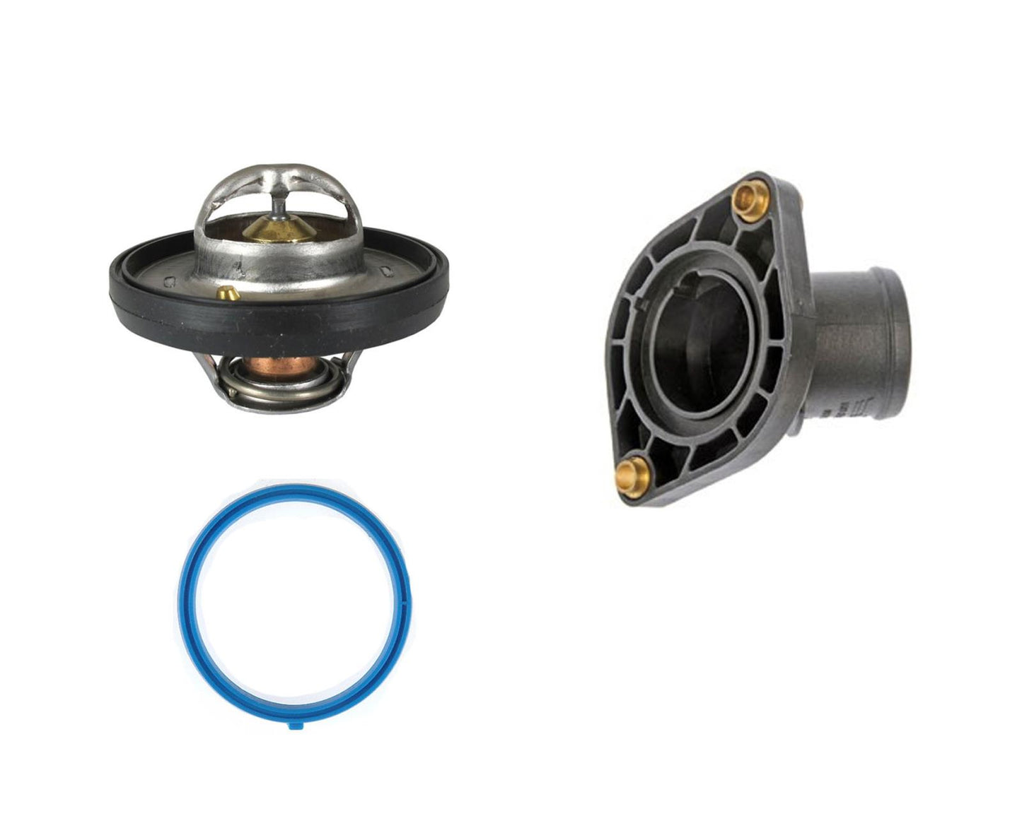 Thermostat Housing Gasket & Thermostat For 3.7L & 4.7L Jeep Chrysler 53020887AD