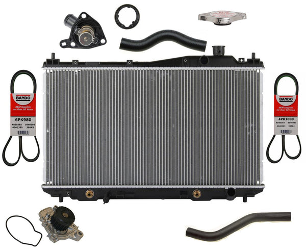 Radiator Kit for Honda Civic 1.7 Air Condition Automatic Trans 01-05 19010PLC901