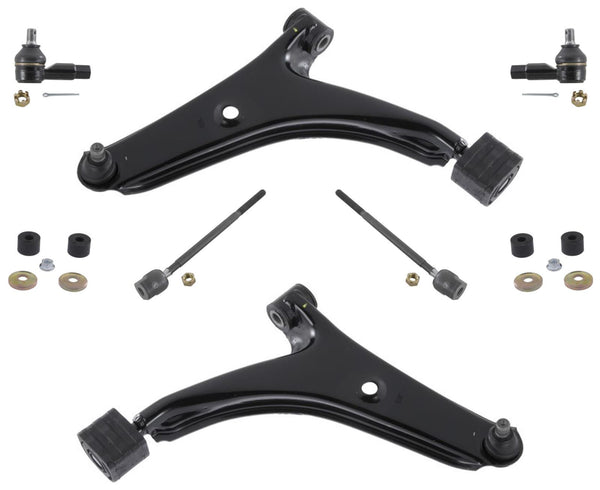 for GEO Metro Swift 89-94 Lower Control Arms Tie Rods Sway Bar Links