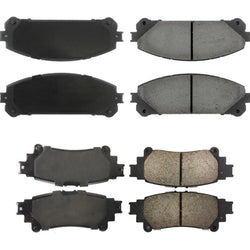 Fits 10-15 RX350 RX450H & 11-19 Toyota Sienna Front & Rear Ceramic Brake Pads