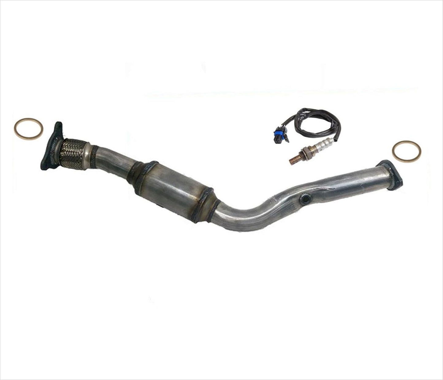 Convertidor trasero y sensor de O2 para transmisión manual sobrealimentada Cobalt 2.0 05-07