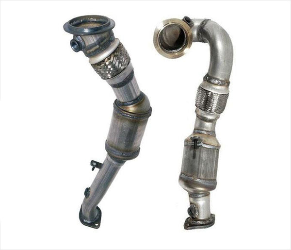Fits 08-10 BMW X6 3.0L Turbo X Drive 35iA (2) Frt & Rr Main Catalytic Converter