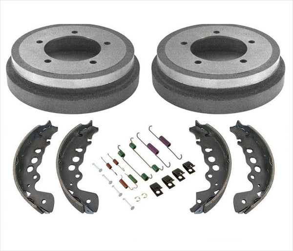 Tambores de freno trasero Zapatas Resortes de freno para Chevy Tracker 00-04 100% nuevo 4 piezas