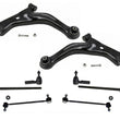 Fits 10-12 Escape Tribute Control Arms Inner Outer Tie Rods Sway Bar Link 8Pc