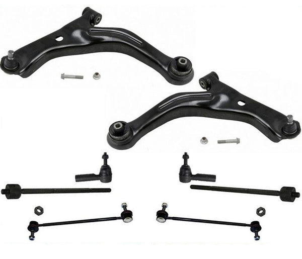 Fits 10-12 Escape Tribute Control Arms Inner Outer Tie Rods Sway Bar Link 8Pc