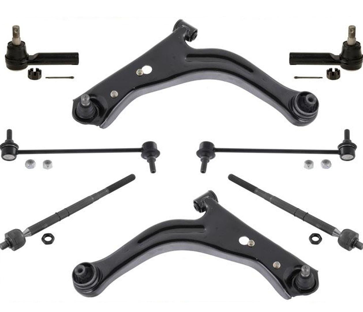 for 2001-2004 Escape Control Arms Bushings Ball Joints Tie Rods Sway Bar Link