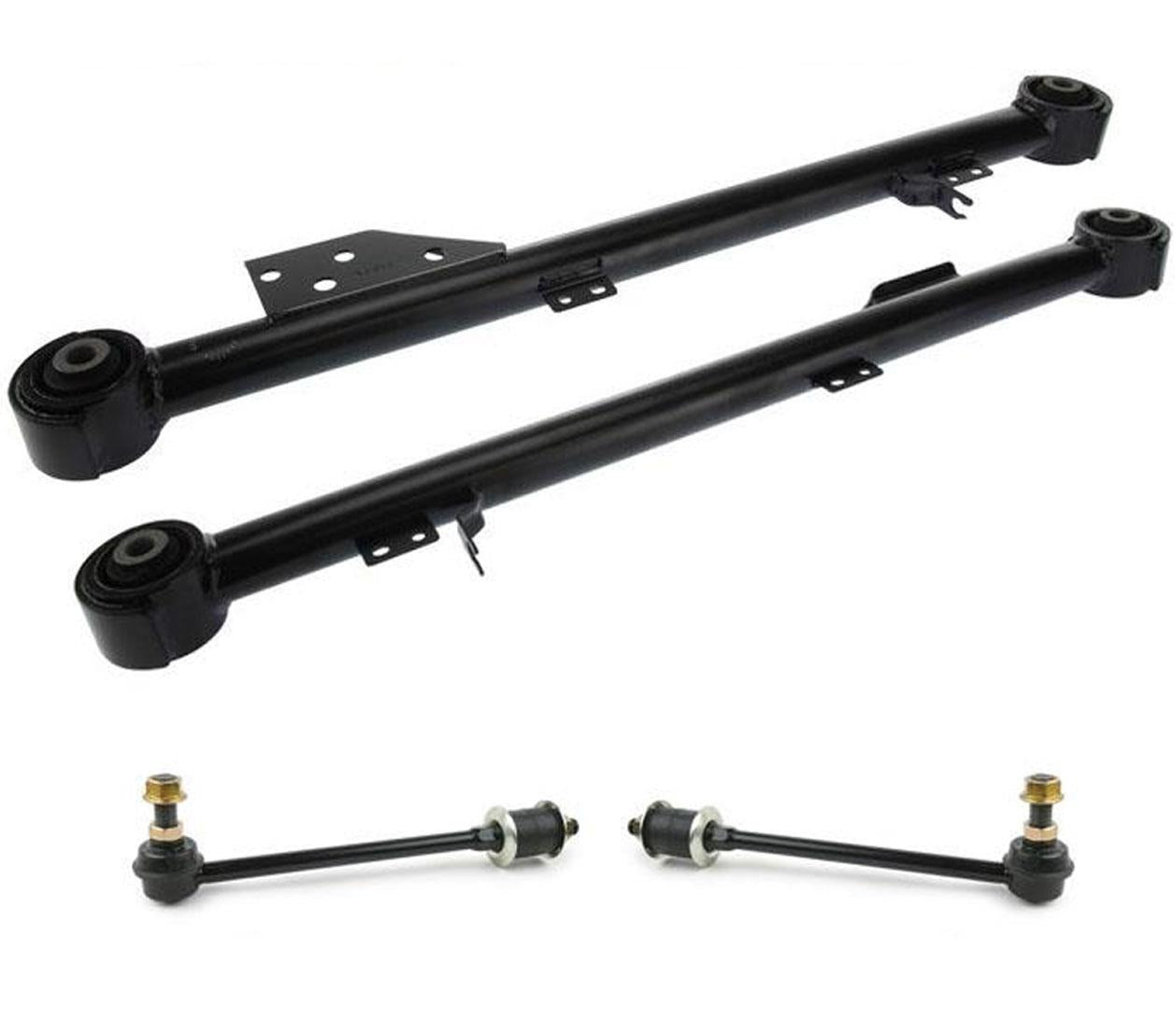L & R Rear Lower Control Arm Sway Bar Links 4Pc Kit for Nissan Pathfinder 97-04