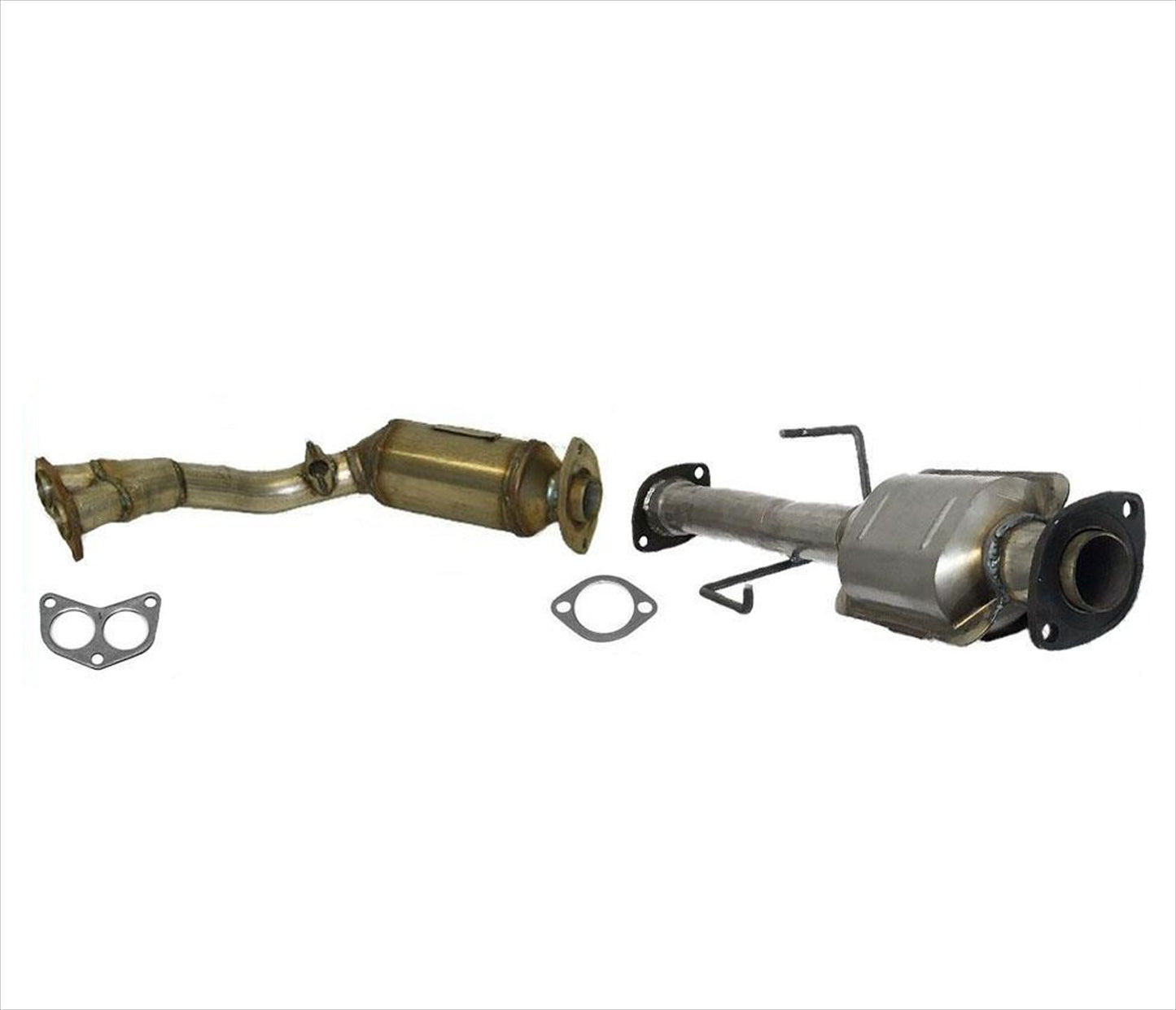 Para 00-04 Tacoma 2.7L Frt & Rr Convertidor Catalítico Eng Juntas de Tubería Fabricadas en EE.UU.