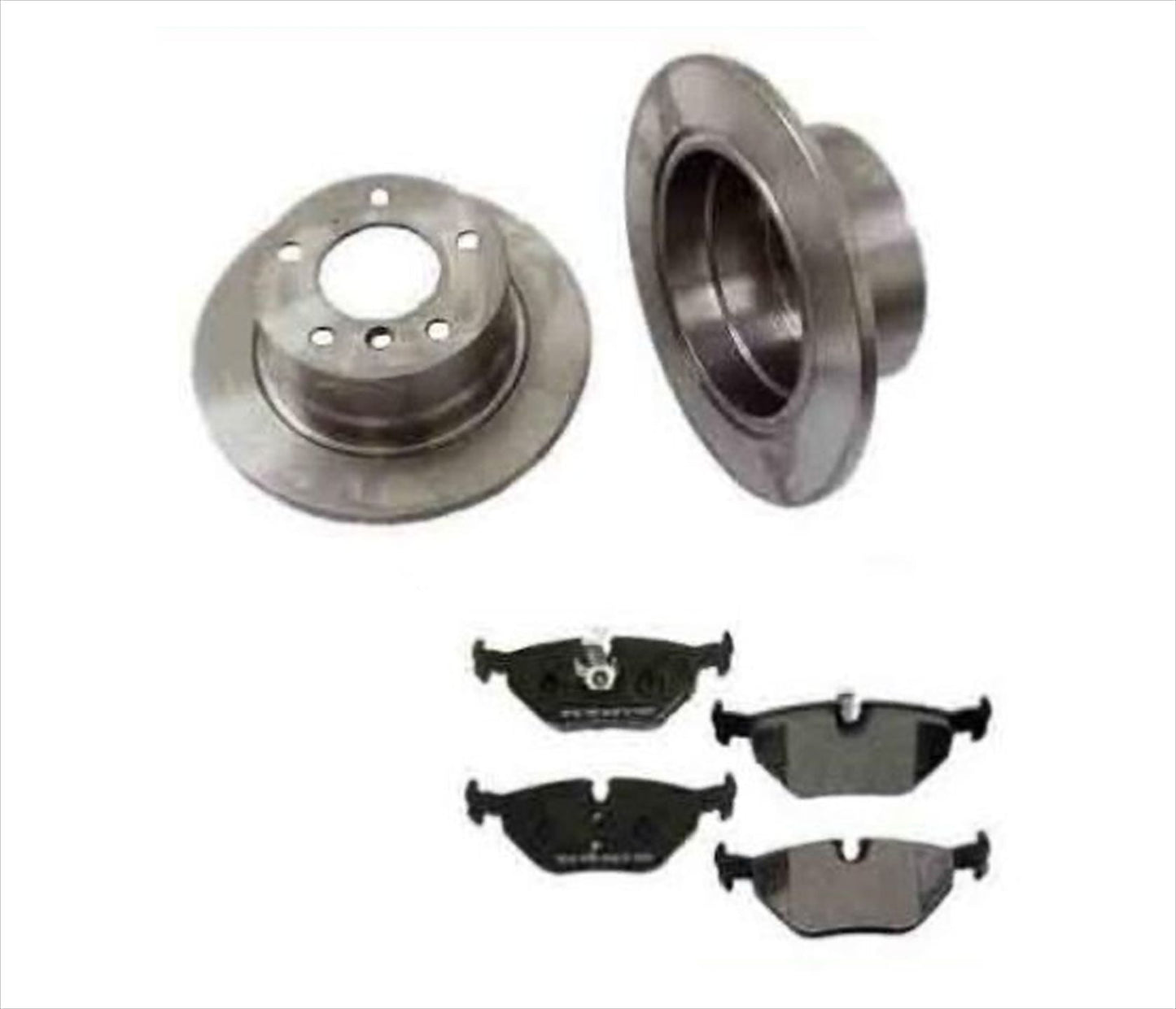 95-01 Fits BMW 740i 740il 34179 Rear Brake Rotors & CD683 Pads W/Sensors