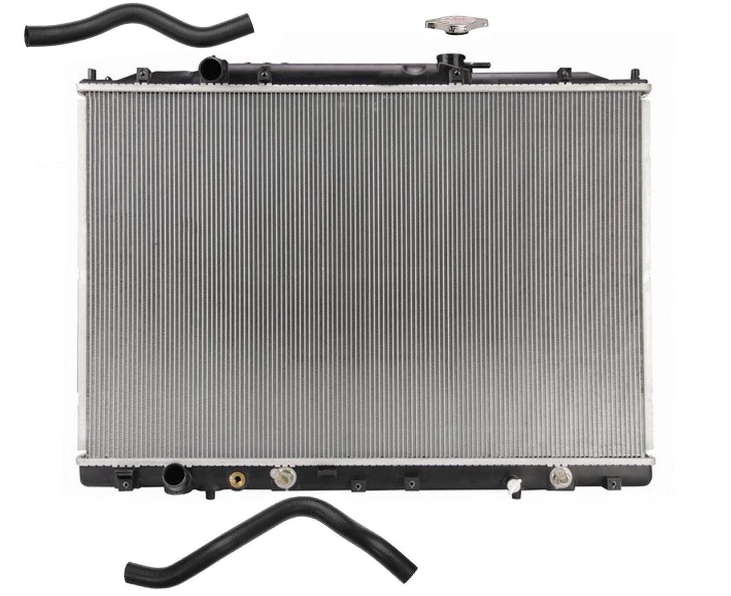 Nuevas mangueras superiores e inferiores y radiador para Acura MDX 2010-2013 19010-RYE-A51