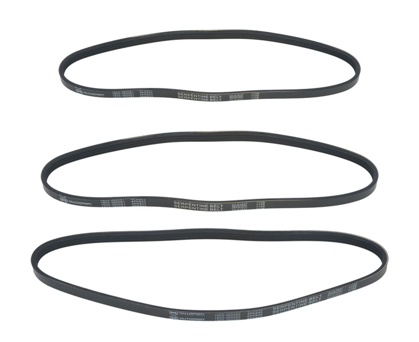 Fits 1997-2001 Honda CR-V 2.0L Serpentine Fan Belts