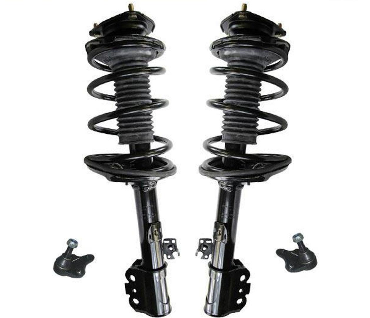 Front Complete Struts & Ball Joints For Toyota Rav4 01-05 Front Wheel Drive 4pc