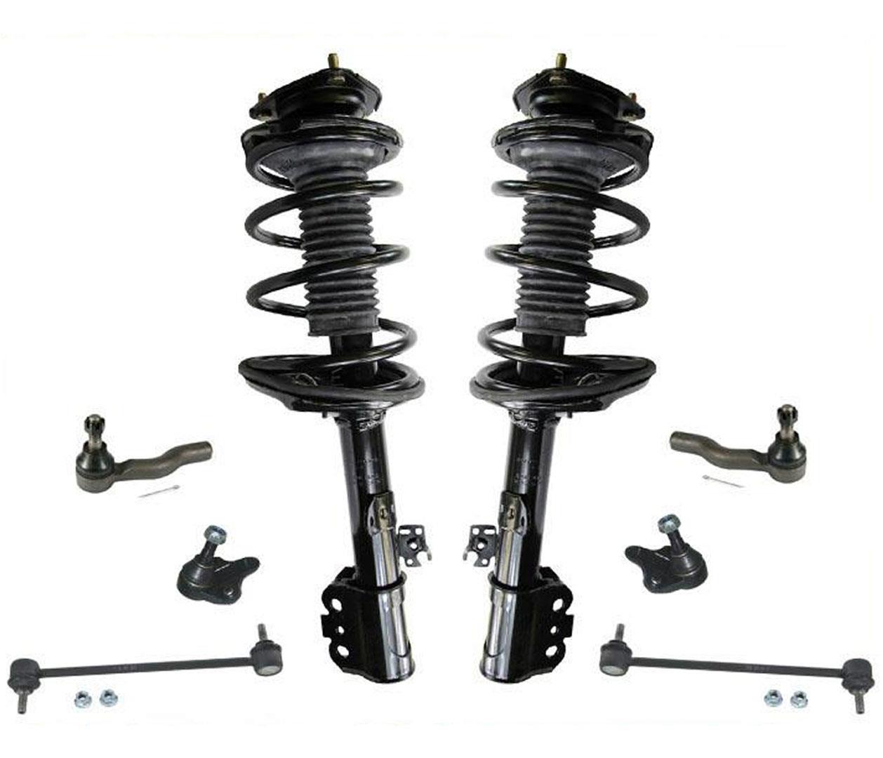 Barras de acoplamiento de puntales delanteros, eslabones de rótula para Toyota Rav4 01-05, tracción delantera