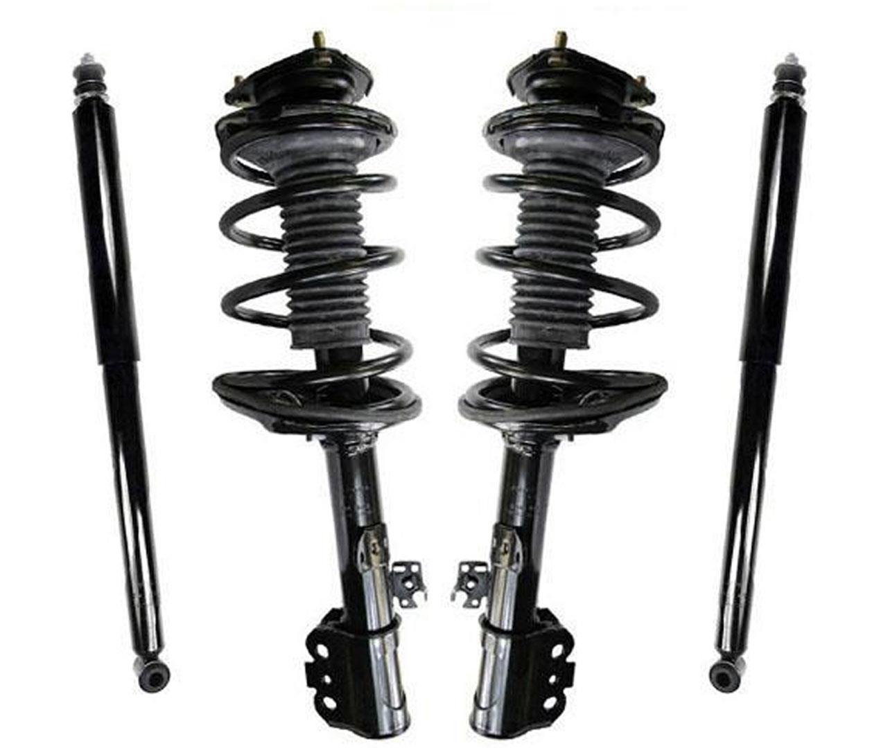 Complete Struts Rear Shocks for Toyota Rav4 01-05 Front Wheel Drive Only 4pc