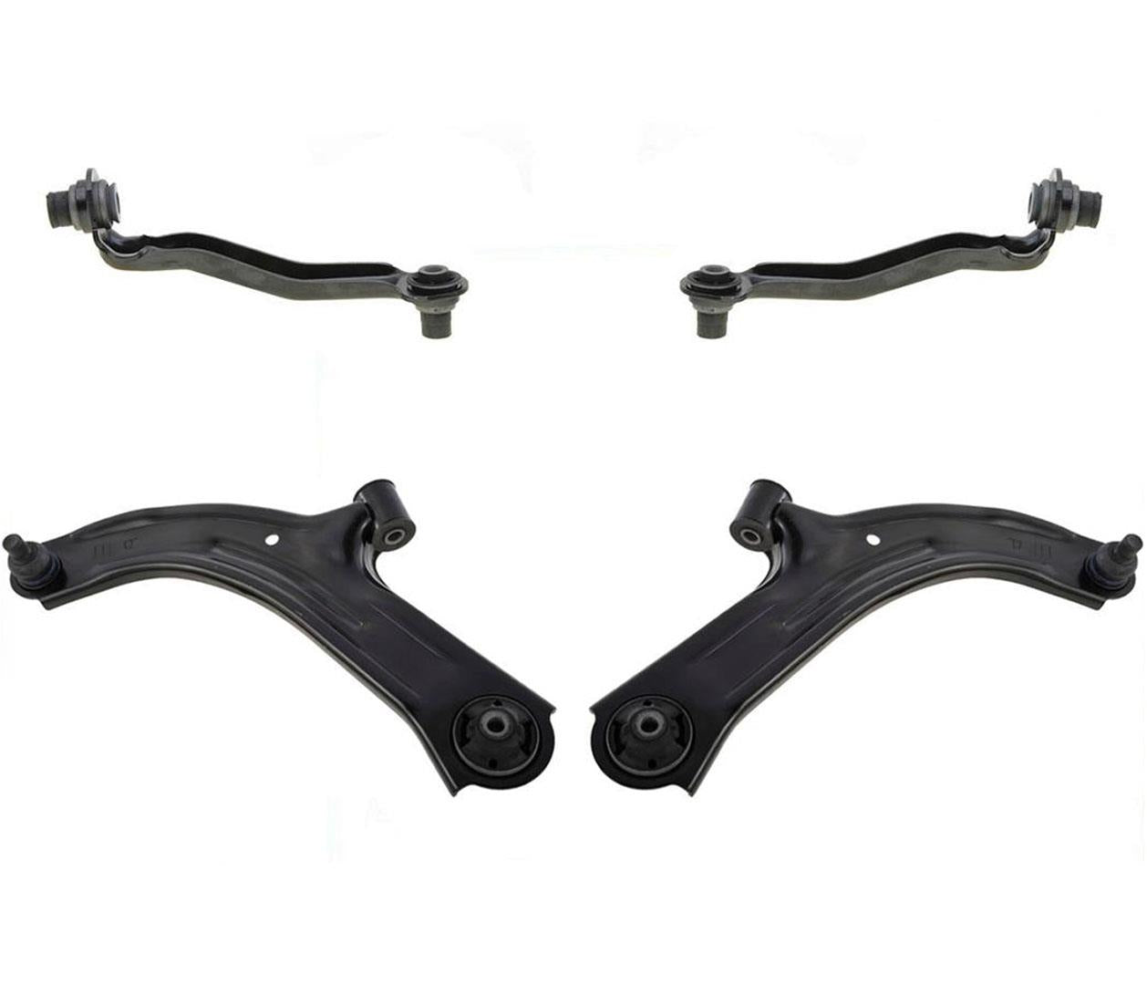 4 pcs Chassis kit Upper & Lower Control Arms W/ BJ Fits Nissan Versa 07-11