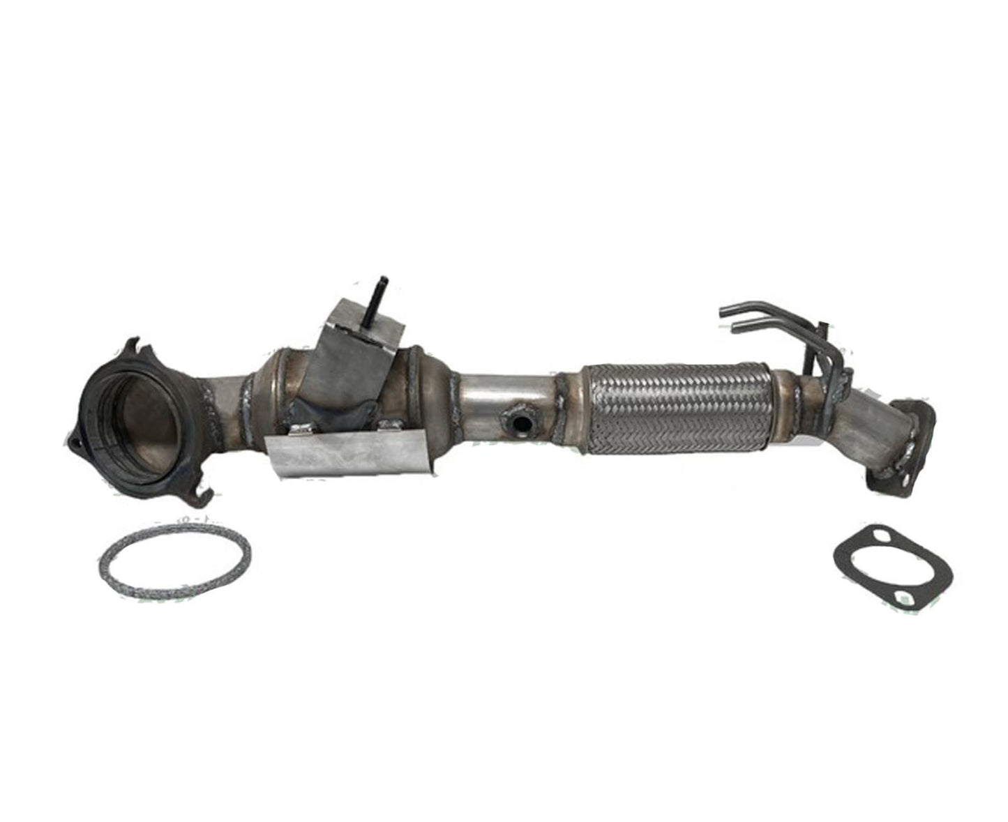 Para Ford Transit 14-16 1.6L Turbo convertidor catalítico principal delantero y tubo flexible