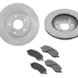 Fits 07-16 Jeep Compass Front Brake 11 9/16 4W Diameter Rotors & CERAMIC Pads