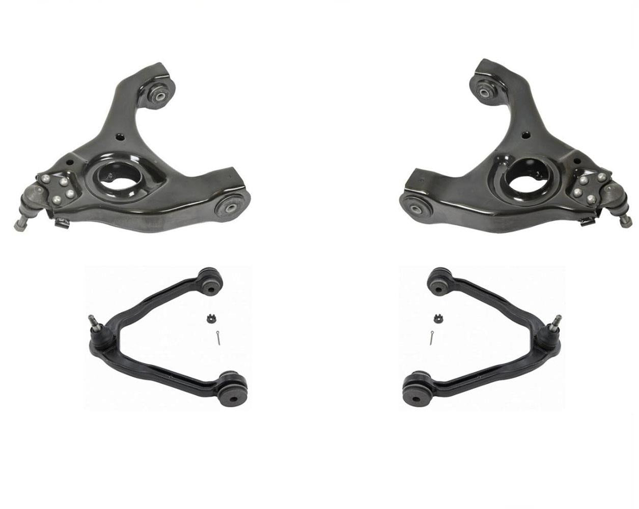 For Rear Wheel Drive Only 99-06 GMC Silverado 1500 4 Control Arms W Ball Joints