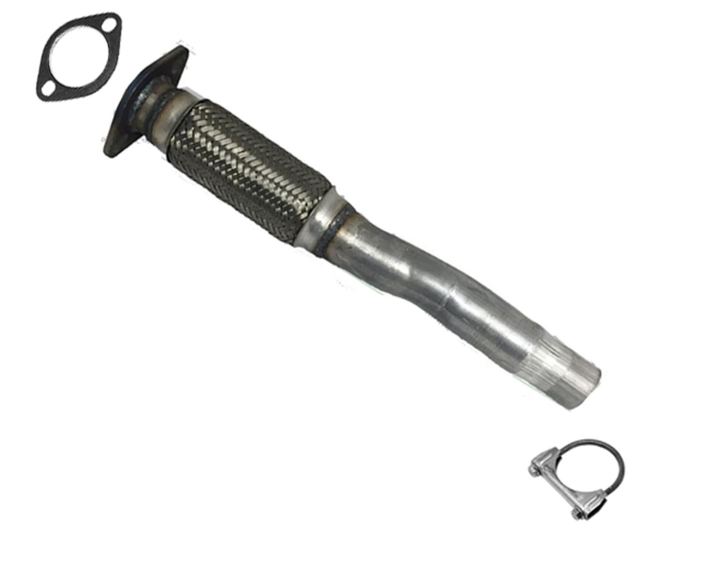 Se adapta a Ford 04-07 Freestar, tubo flexible delantero y juntas, se adapta antes del silenciador