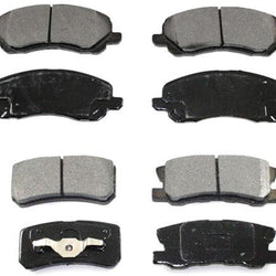 Fits 07-16 Jeep Compass W 302MM Rear Rotors Front & Rear Ceramic Brake Disc Pads