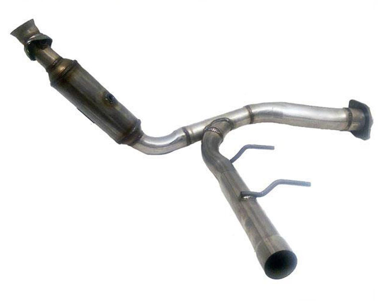 Convertidor catalítico de tubo en Y del lado del pasajero fabricado en Estados Unidos para Ford F150 5.0L 11-14