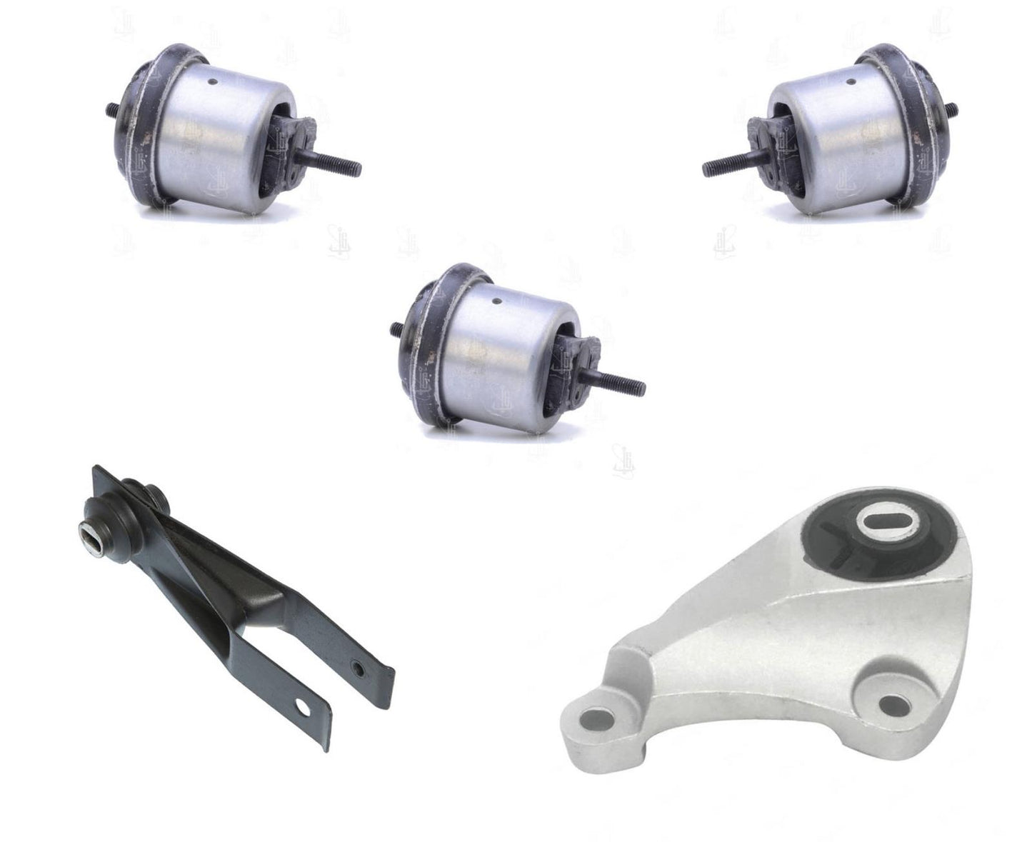 Motor y soporte de transmisión hidráulico para GMC Acadia 07-08, 3,6 L, kit de 5 piezas
