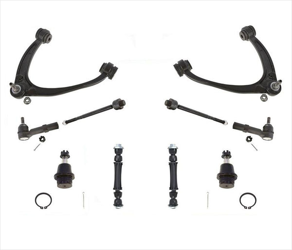 Escalade Silverado Sierra Yukon Control Arm Ball Joint Inner Outer Tie Rod Ends