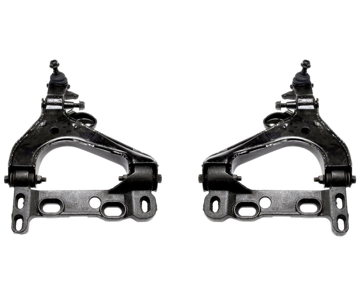 Front Lower Control Arms W/ Ball Joints Bracket Fits Chevrolet Trailblazer 08-09