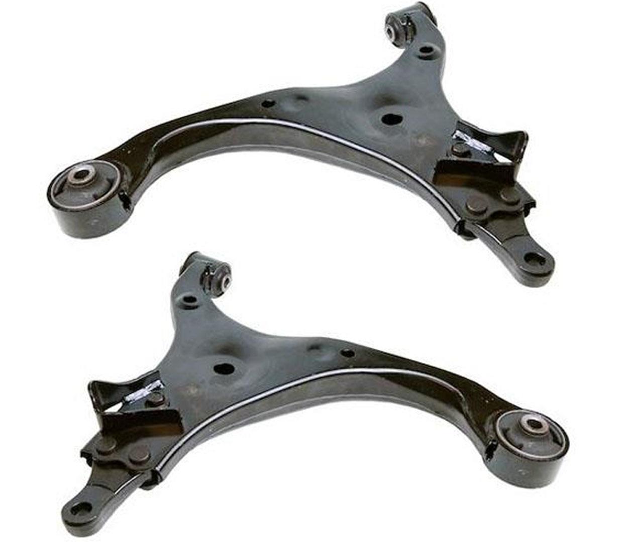 Front L&R Lower Control Arms With Bushings for 2010 2011 2012 2013 Kia Forte
