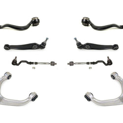 Fits For 07-13 X5 08-14 X6 L & R Lower Forward Control Arms Ball Joints Tie Rods