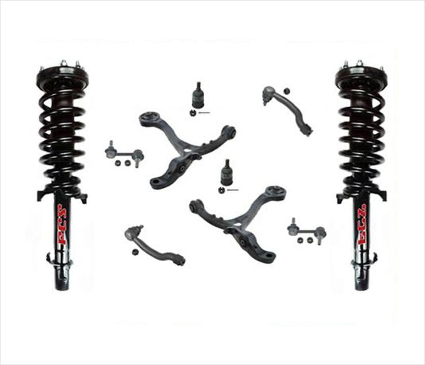 Fits 08-12 Accord V6 3.5L 4 Door Automatic Struts Control Arm Ball Joint Struts