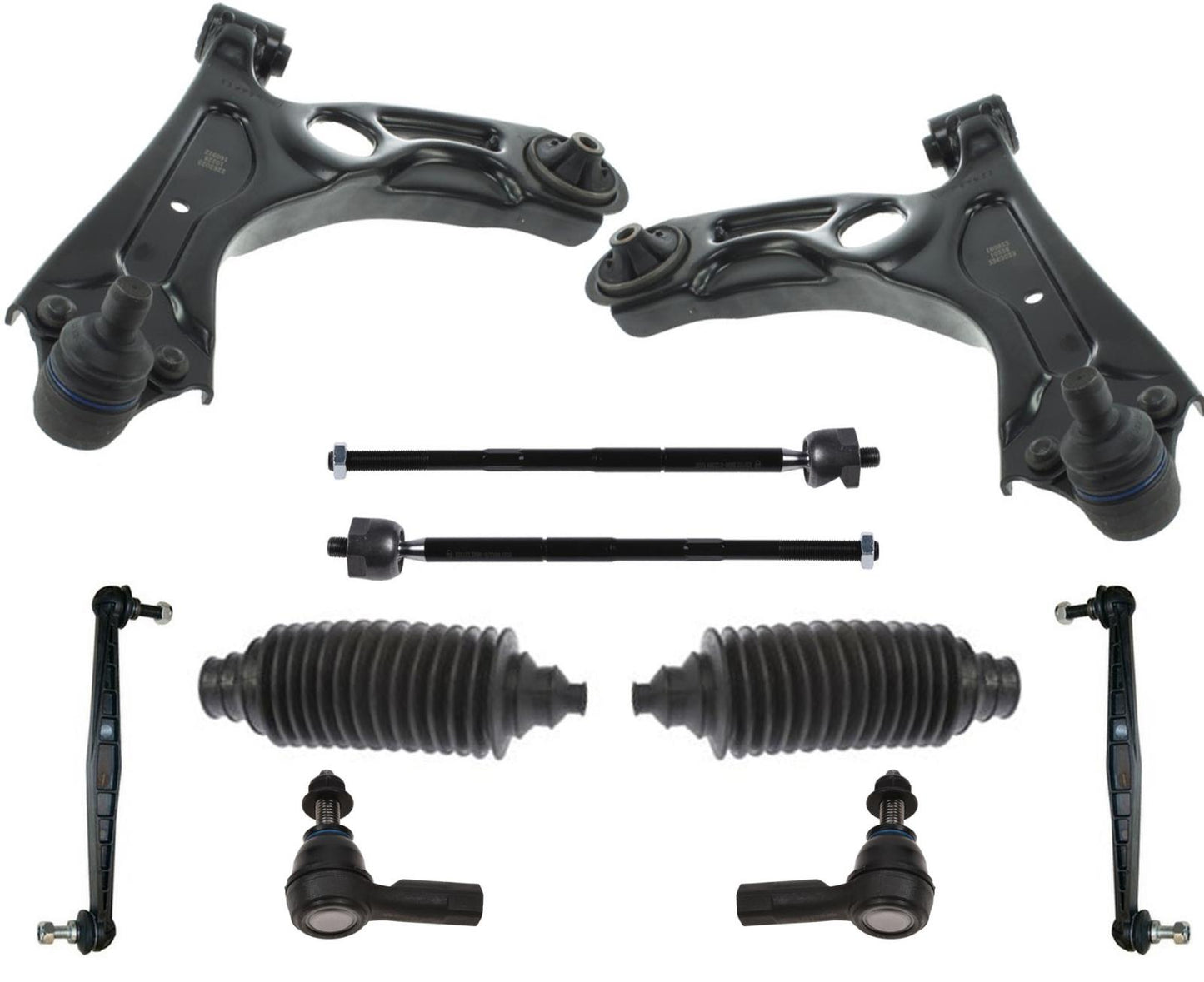Se adapta a bujes de brazos de control de barra de dirección Chevrolet Sonic 12-19 BJ 10 piezas