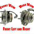 For GMC Equinox 05-06 (2) Front Wheel Hub Bearing Assembly With Anti Lock Brakes