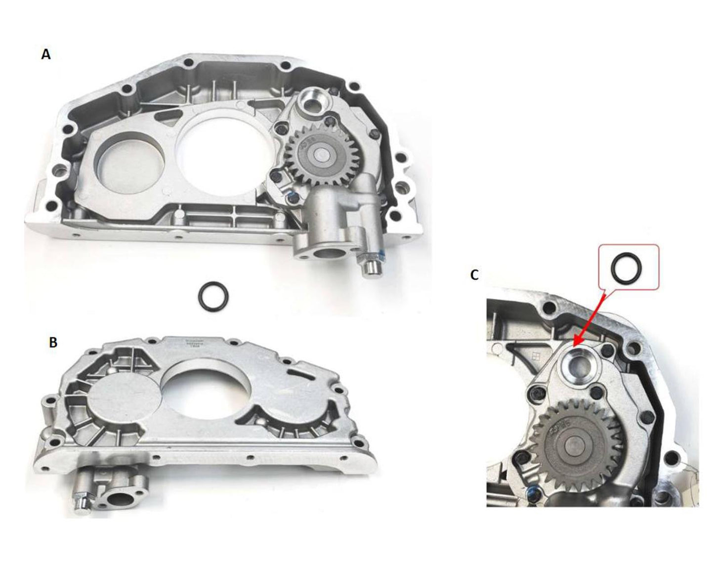Bomba de aceite de motor USM para Mercedes OM904 LA OM906 LA OM924 REF 906 180 0201