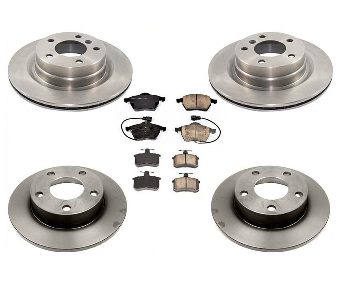 Fits 1997 1998 Audi A8 & A8 Quattro Front & Rear Brake Rotors Pads