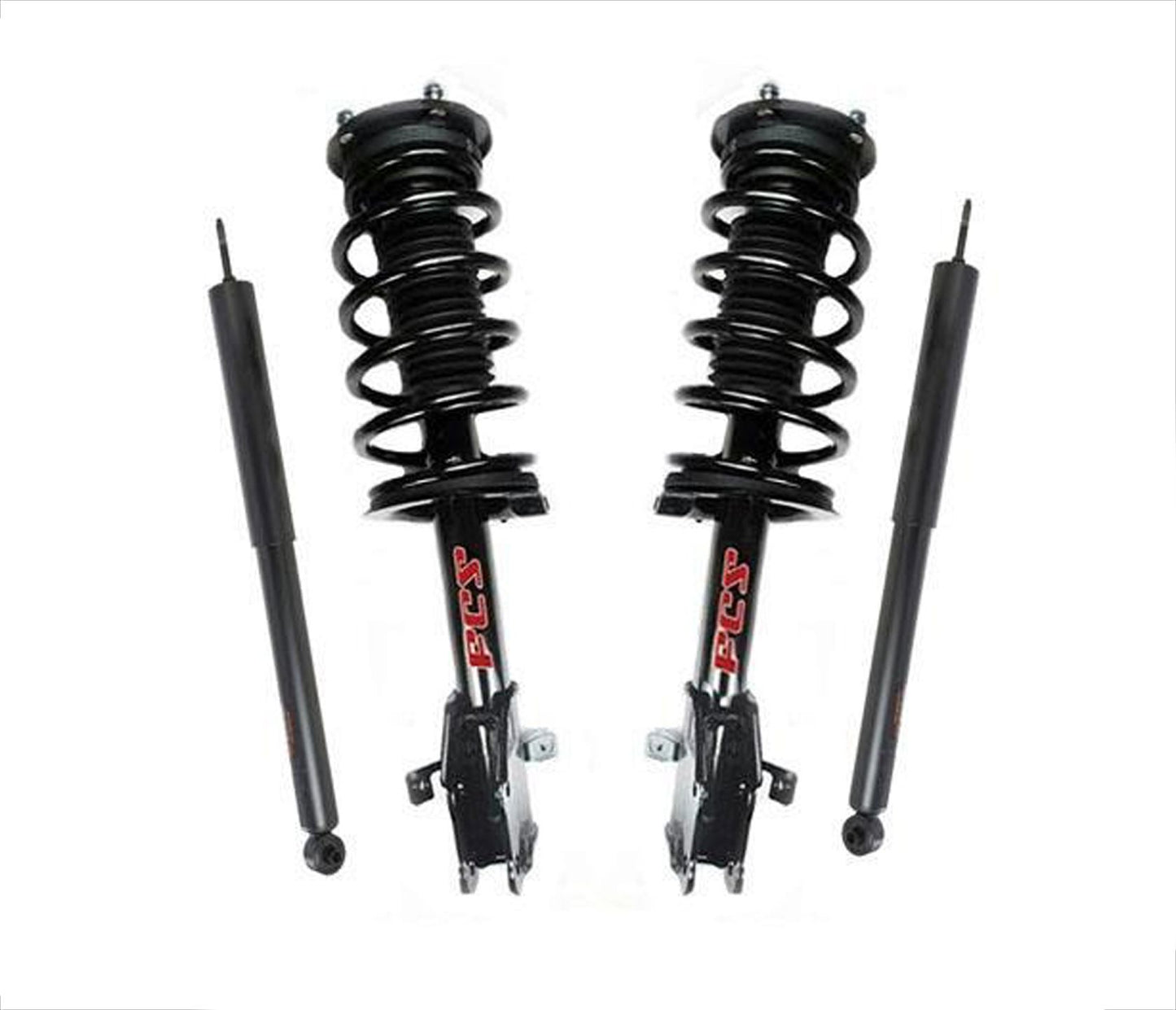 Se adapta a llantas 09-10 Edge 17 18 20, soporte y soporte de resorte rápido + amortiguadores Rr