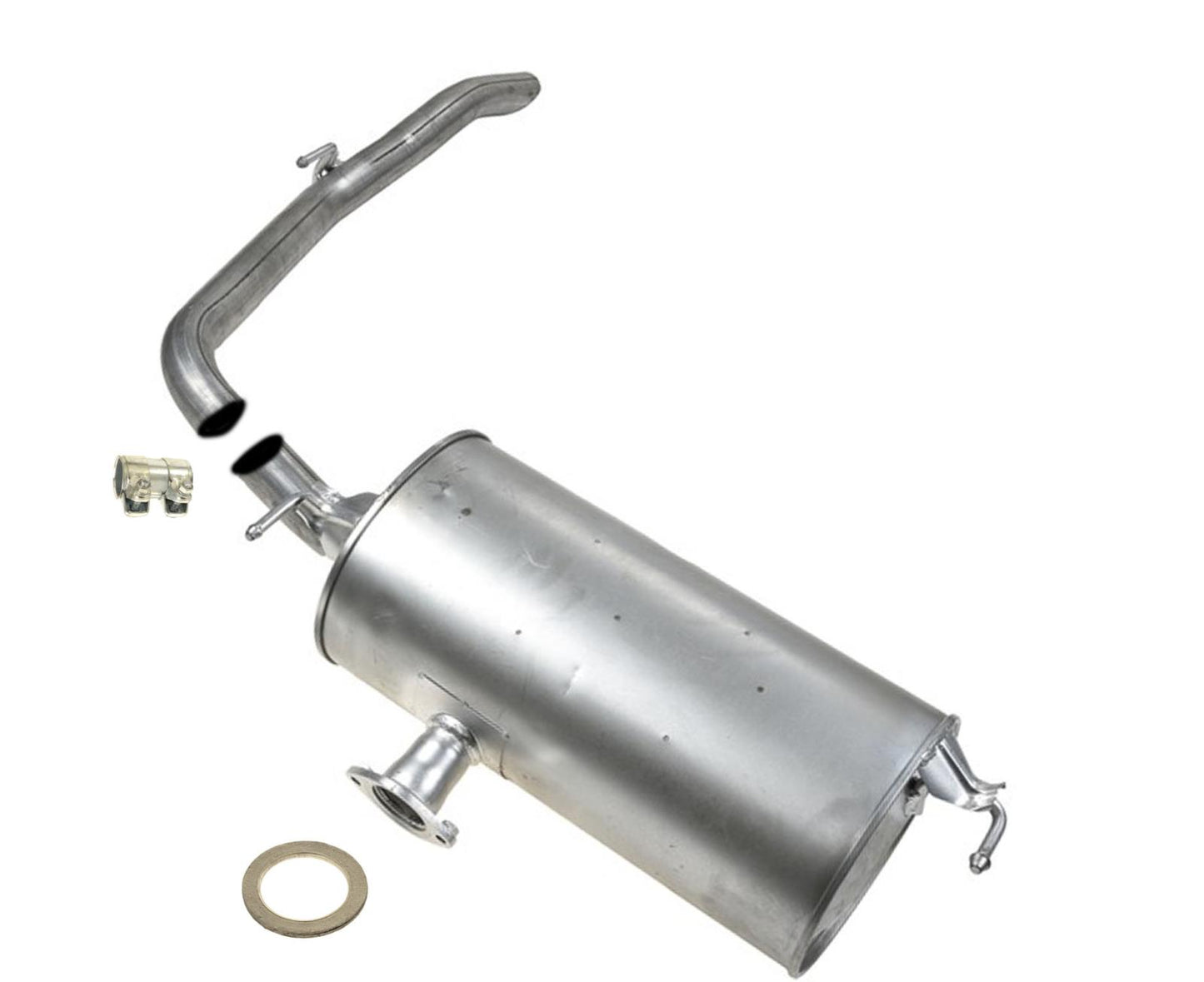 Rear Muffler & Tail Pipe Fits 2011-2016 Toyota Sienna Front Wheel Drive SE