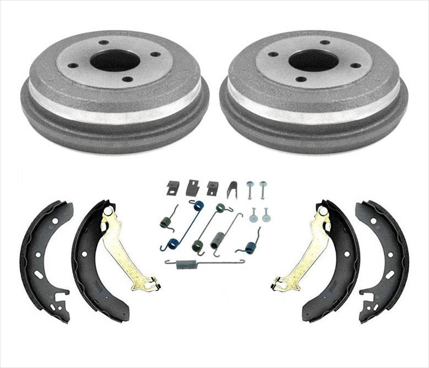 Nuevo tambor de freno trasero estándar más pequeño de 8 pulgadas con zapatas para Ford Contour 95-00