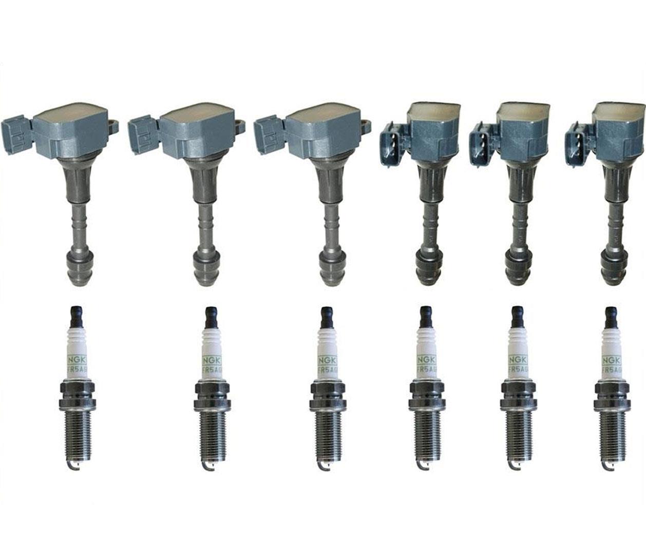 100% nuevas bobinas de encendido G Power Spark Plug para Nissan Frontier Xterra 4.0L 05-11