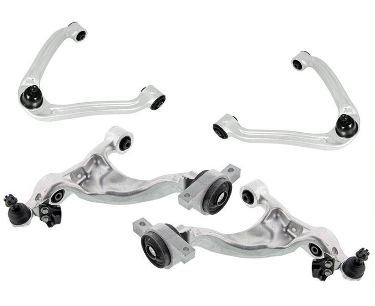 Front Upper Lower Control Arms Ball Jt for Infiniti M35 Rear Wheel Drive 06-10