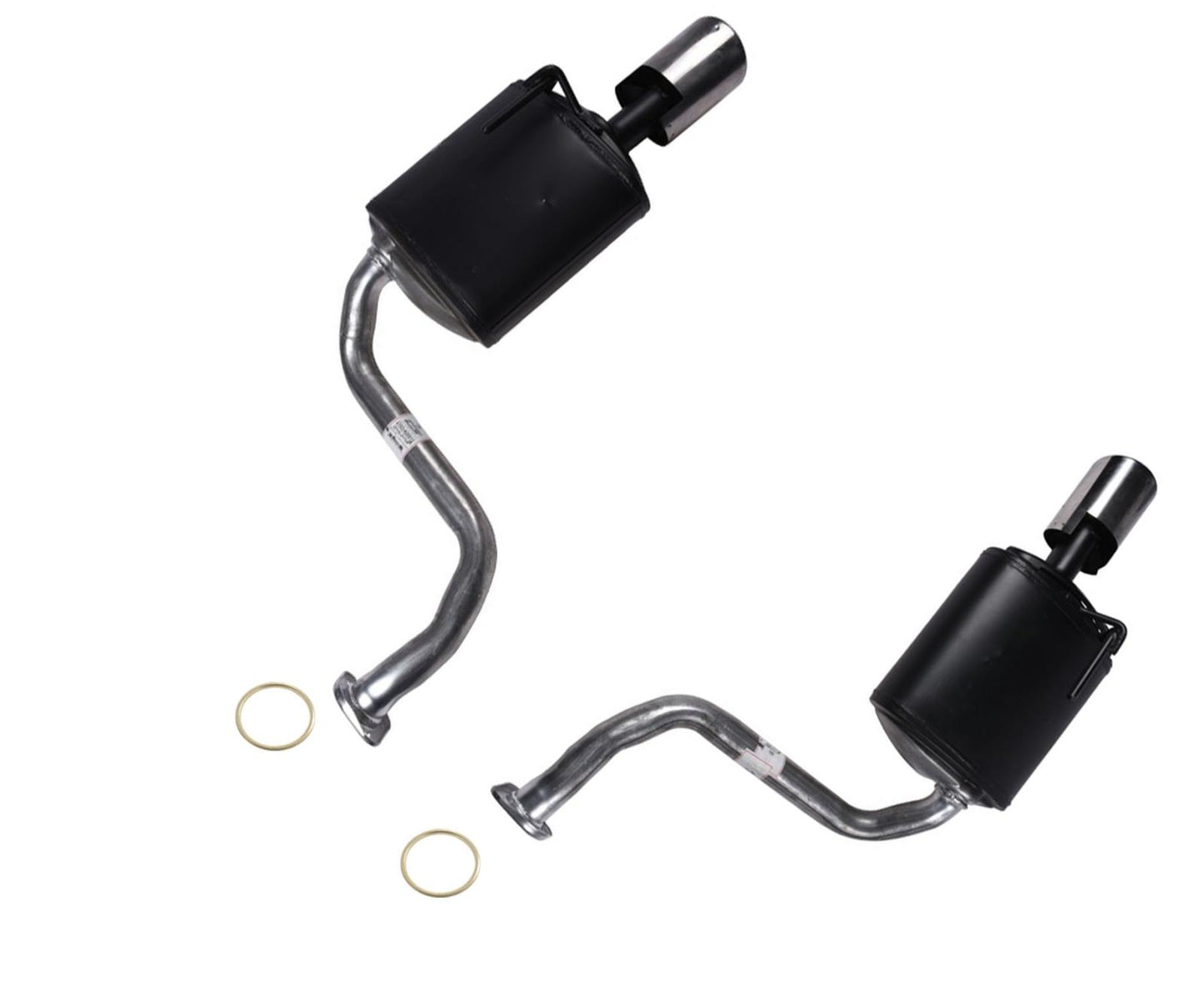 Silenciadores dobles traseros izquierdo y derecho para Nissan Maxima 2009-2014