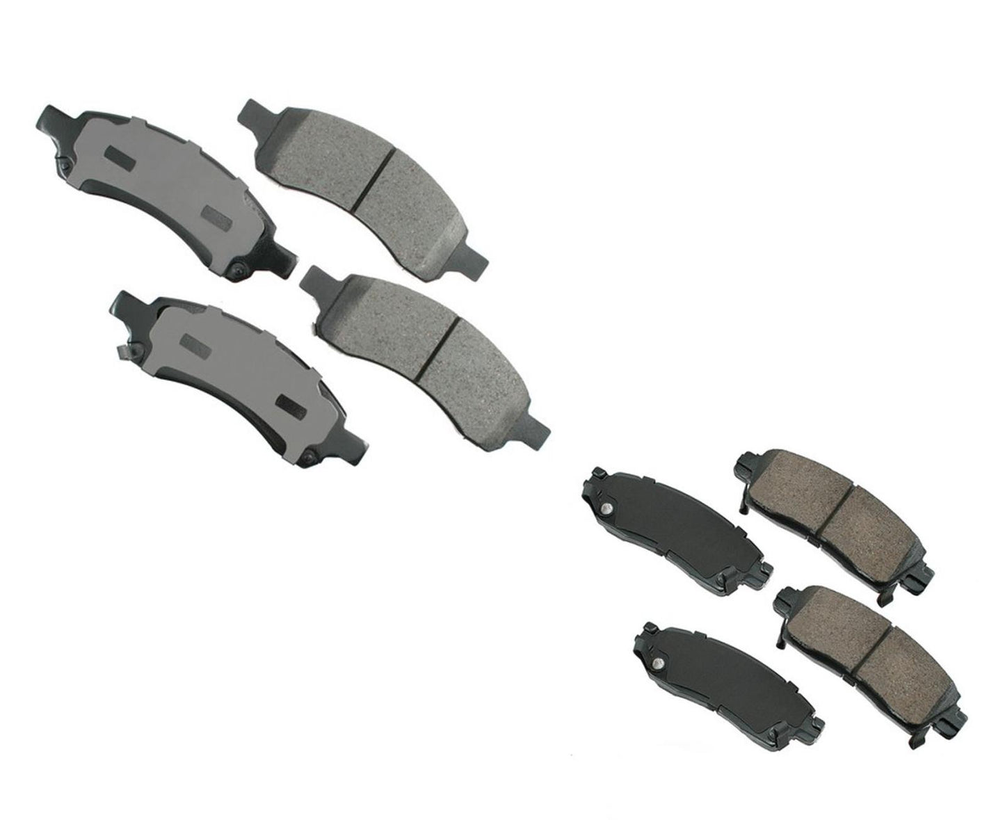 For 2006-2007 BUICK RAINIER Front & Rear Brake Pads Ceramic