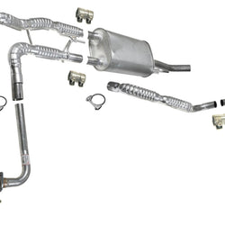 Muffler Tail Pipe Exhaust System For 2012 2013 2014 2016 Nissan NV2500 5.6L V8