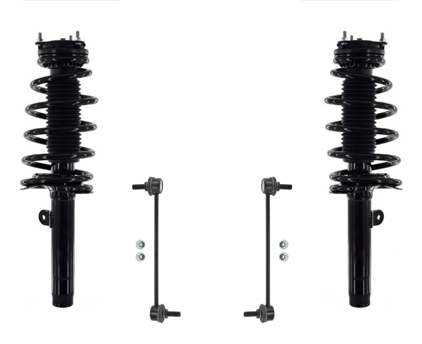 Conjunto de puntales delanteros completos para Ford Transit Connect 2010-2013, 4 piezas