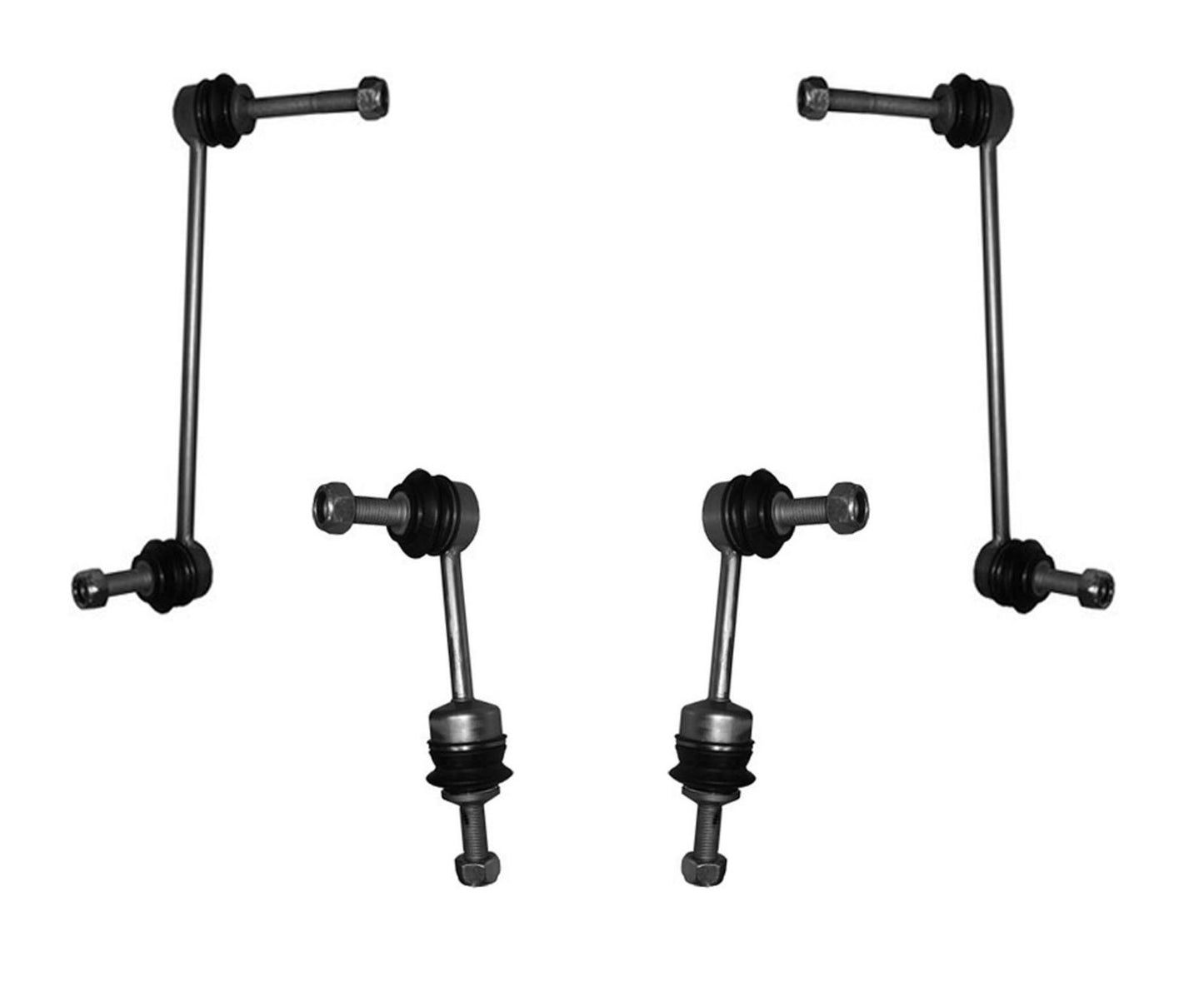 Enlaces de barra estabilizadora estabilizadora de 4 piezas para Bmw X5 2007-2013 sin suspensión electrónica