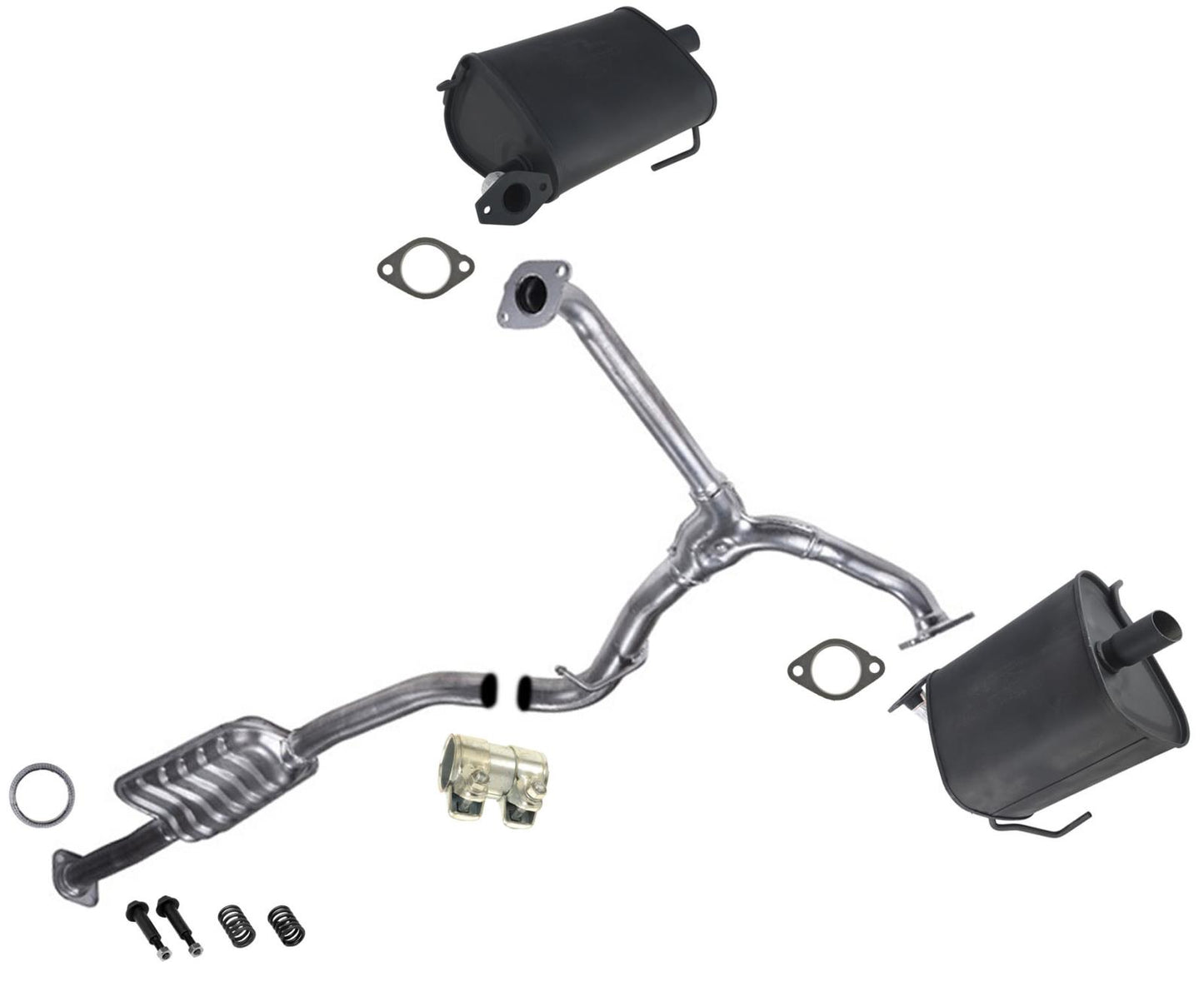 Piezas de repuesto para silenciadores de aspiración natural Subaru Impreza 2.5L Sedan 09-10