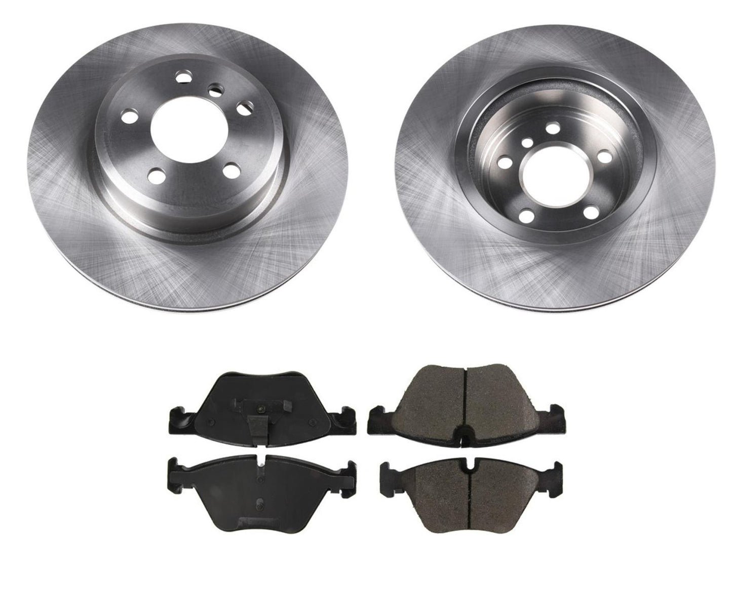 Piezas de repuesto para rotores de freno de disco delantero BMW 528i 2011-2016 con pastillas de freno 3p